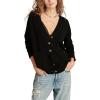 imageLucky Brand Womens Slouchy Pocket CardiDark Black