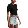 imageLucky Brand Womens Sweater TeeDark Black
