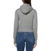 imageLucky Brand Womens Sweater Zip Up HoodieMedium Heather Grey