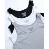 imageLucky Brand Womens Tank Top  3 Pack Stretch Cotton Scoop Neck Ribbed Sleeveless TShirt Camiseta sin Mangas para MujerBlack