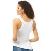 imageLucky Brand Womens Tank Top  4 Pack Stretch Cotton Scoop Neck Sleeveless TShirt Camiseta sin Mangas para MujerBrown