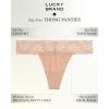 imageLucky Brand Womens Underwear  5 Pack Microfiber Stretch Lace Thong Panties SXLBlackBlackSilver SconceBrushGardenia