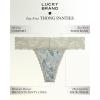 imageLucky Brand Womens Underwear  5 Pack Microfiber Stretch Lace Thong Panties SXLBlue IrisSphinxGardenia Ladera HeightsStonewashAbbey Stone Market Floral