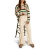 imageLucky Brand Womens Wide Leg Pleated Denim Luxe PalazzoSpring White Wash