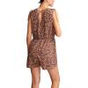 imageLucky Brand Womens Womens Cinched Floral RomperPeach Whip Multi