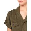 imageLucky Brand Womens Womens Denim Utility RomperDark Olive