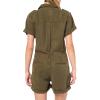 imageLucky Brand Womens Womens Denim Utility RomperDark Olive