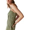 imageLucky Brand Womens Womens Tie Front Utility JumpsuitFour Leaf Clover