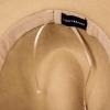 imageLucky Brand Womens Wool Fedora Wide Brim Adjustable Hat with Faux Suede Tie One Size Fits MostKhaki