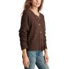 imageLucky Brand womens Slouchy Cropped CardiChocolate Torte