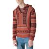 imageLucky Brand Mens Southwestern Print Baja SweaterApple Butter Combo