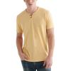 imageLucky Brand Mens Venice Burnout Notch Neck TeeJojoba