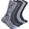 imageLucky Brand Womens Crew Socks 5PackLight Gray Heather