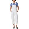 imageLucky Brand Womens Denim OverallsSpring White