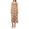 imageLucky Brand Womens Floral Lace Trimmed Slip DressBrown Floral