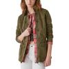 imageLucky Brand Womens Long Sleeve Button Up Two Pocket Utility JacketOlive Night