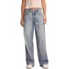 imageLucky Brand Womens Low Rise Baggy Wide Leg JeansPeel Paradise Wash