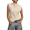 imageLucky Brand Womens Metallic Sweater VestWhisper White