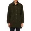imageLucky Brand Womens Oversized Shirt JacketOlive Wash