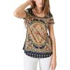 imageLucky Brand Womens Persian Carpet TeeNavy Multi