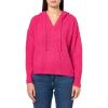 imageLucky Brand Womens Pullover Ribbed Hoodie 7ggPink Power