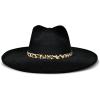 Ranger W/ Leopard Band - Black