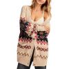 imageLucky Brand Womens Southwest Cacoon CardiNeutral Southwest Print