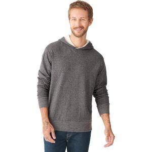 imageLucky Brand Mens Long Sleeve Double Knit Hoodie SweatshirtCharcoal