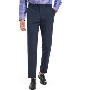 imageLucky Brand Mens Stretch Dress Pants Multiple Sizes Polyester BlendNavy