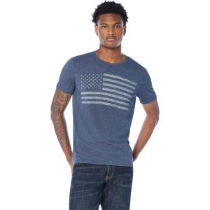 imageLucky Brand Mens USA Flag TeeAmerican Navy