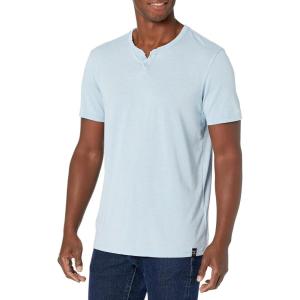 imageLucky Brand Mens Venice Burnout Notch Neck TeeBlue Bell