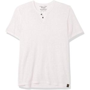 imageLucky Brand Mens Venice Burnout Notch Neck TeeOatmeal