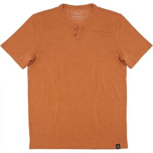imageLucky Brand Mens Venice Burnout Notch Neck TeePumpkin Spice