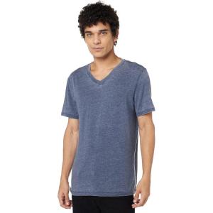 imageLucky Brand Mens Venice Burnout V Neck TeeAmerican Navy