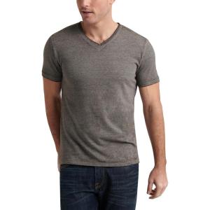 imageLucky Brand Mens Venice Burnout V Neck TeeJet Black