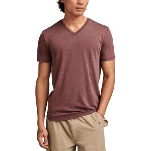 imageLucky Brand Mens Venice Burnout V Neck TeePort Royale 1