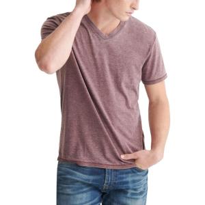 imageLucky Brand Mens Venice Burnout V Neck TeePort Royale