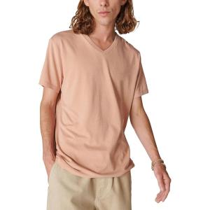 imageLucky Brand Mens Venice Burnout V Neck TeeSand Storm