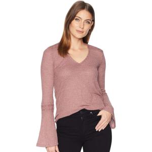 imageLucky Brand Waffle Thermal TopDark Mauve
