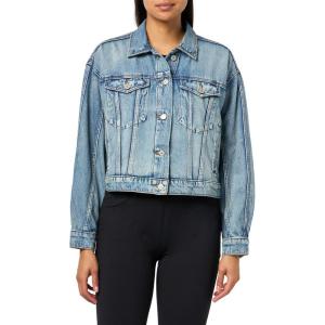 imageLucky Brand Womens Barrel Sleeve TruckerElectric Guitar Wash