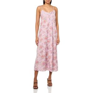 imageLucky Brand Womens Floral Lace Trimmed Slip DressPink Floral