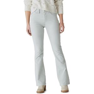 imageLucky Brand Womens High Rise Corduroy Stevie Flare JeanFall Mist