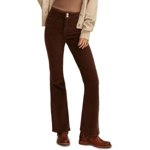 imageLucky Brand Womens High Rise Seamed Corduroy Stevie FlareWalnut
