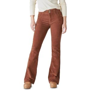 imageLucky Brand Womens High Rise Stevie Flare JeanHot Cocoa