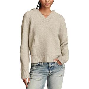imageLucky Brand Womens Hoodie SweaterLight Heather Grey