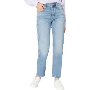 imageLucky Brand Womens Loose High Rise Straight JeanGilman Blue
