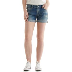 imageLucky Brand Womens Mid Rise Ava Roll Up ShortTyphoon