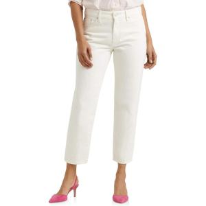 imageLucky Brand Womens Mid Rise Sienna Boyfriend JeanClean White