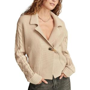 imageLucky Brand Womens Mixed Yarn OTTOat Milk