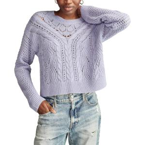 imageLucky Brand Womens Romantic CrewSweet Lavender